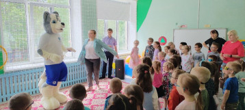 Зарядка с Хаски Зарядка с Хаски.